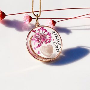 Pandantiv cu lapte matern și suvită de păr